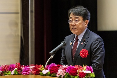 赤澤副大臣スピーチ 赤澤副大臣スピーチ