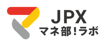 JPXマネ部!ラボ ロゴマーク JPXマネ部!ラボ ロゴマーク