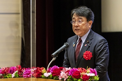 Speech by State Minister Akazawa