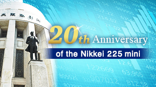 Nikkei 225 mini 20th Anniversary