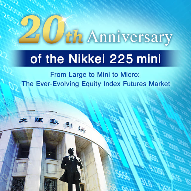 Nikkei 225 mini 20th Anniversary