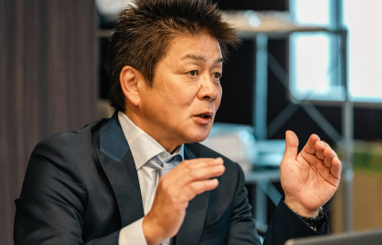 蓮尾 拓也(株式会社五健堂)インタビュー写真 蓮尾 拓也(株式会社五健堂)インタビュー写真