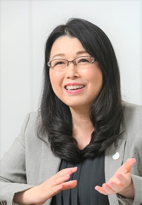 加藤 恵子(株式会社ミダック)インタビュー写真 加藤 恵子(株式会社ミダック)インタビュー写真