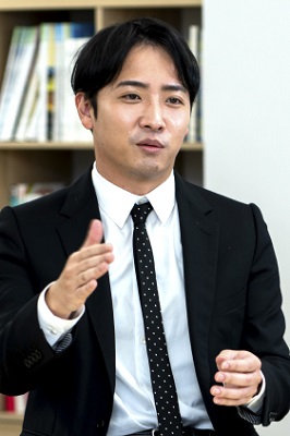 渡久地 択(AI inside 株式会社)インタビュー写真 渡久地 択(AI inside 株式会社)インタビュー写真