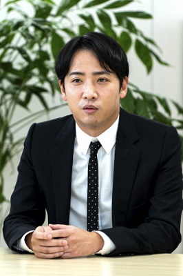 渡久地 択(AI inside 株式会社)インタビュー写真 渡久地 択(AI inside 株式会社)インタビュー写真