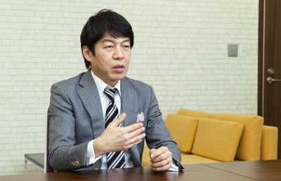 橋本 義賢(株式会社ブシロード)インタビュー写真 橋本 義賢(株式会社ブシロード)インタビュー写真
