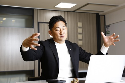 川瀨 紀彦(株式会社リグア)インタビュー写真 川瀨 紀彦(株式会社リグア)インタビュー写真