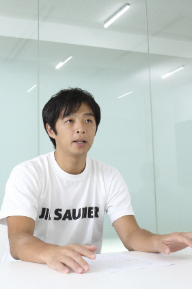 裙本 理人(セルソース株式会社)インタビュー写真 裙本 理人(セルソース株式会社)インタビュー写真