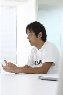 裙本 理人(セルソース株式会社)インタビュー写真 裙本 理人(セルソース株式会社)インタビュー写真