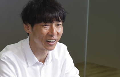 篠田 庸介(株式会社ヘッドウォータース)インタビュー写真 篠田 庸介(株式会社ヘッドウォータース)インタビュー写真