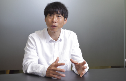 篠田 庸介(株式会社ヘッドウォータース)インタビュー写真 篠田 庸介(株式会社ヘッドウォータース)インタビュー写真