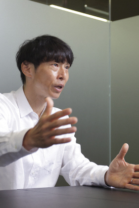篠田 庸介(株式会社ヘッドウォータース)インタビュー写真 篠田 庸介(株式会社ヘッドウォータース)インタビュー写真