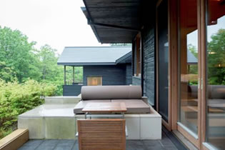 24時間利用できる利用できるリビングスペースフォト