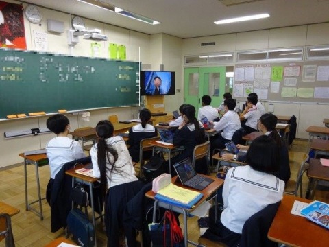 中央区立晴海中学校 なるほど 東証経済教室