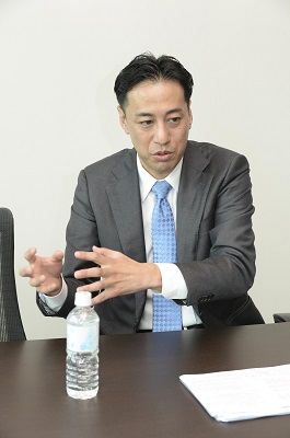 岡野 邦昭(株式会社ライフドリンク カンパニー)インタビュー写真 岡野 邦昭(株式会社ライフドリンク カンパニー)インタビュー写真